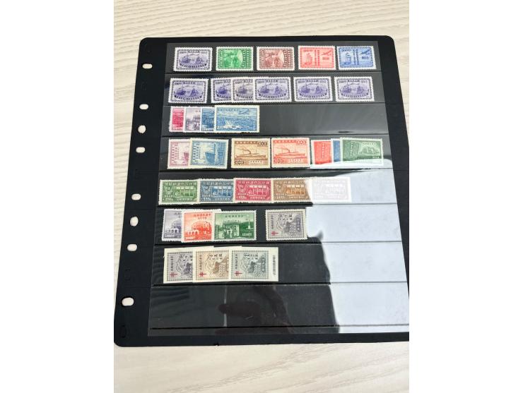including strong in Liberated Area stamps and PRC Tien An Man Regular stamps. Large quantity. Please view.